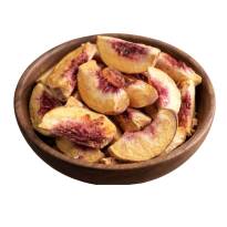 Freeze-dried peach