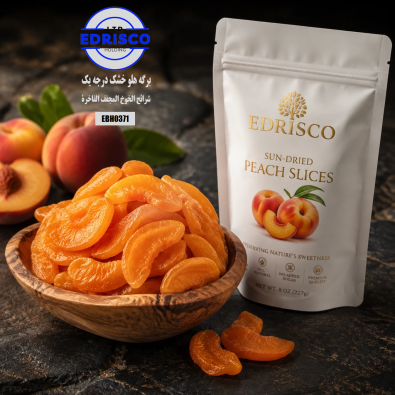 premium dried peach slices