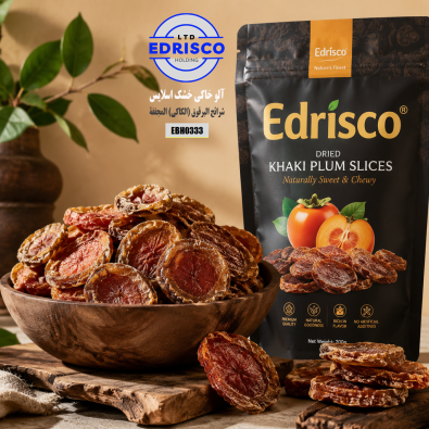 dried sliced ​​Khaki plums