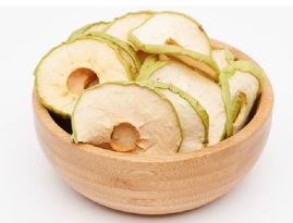 Dried sour apple slices